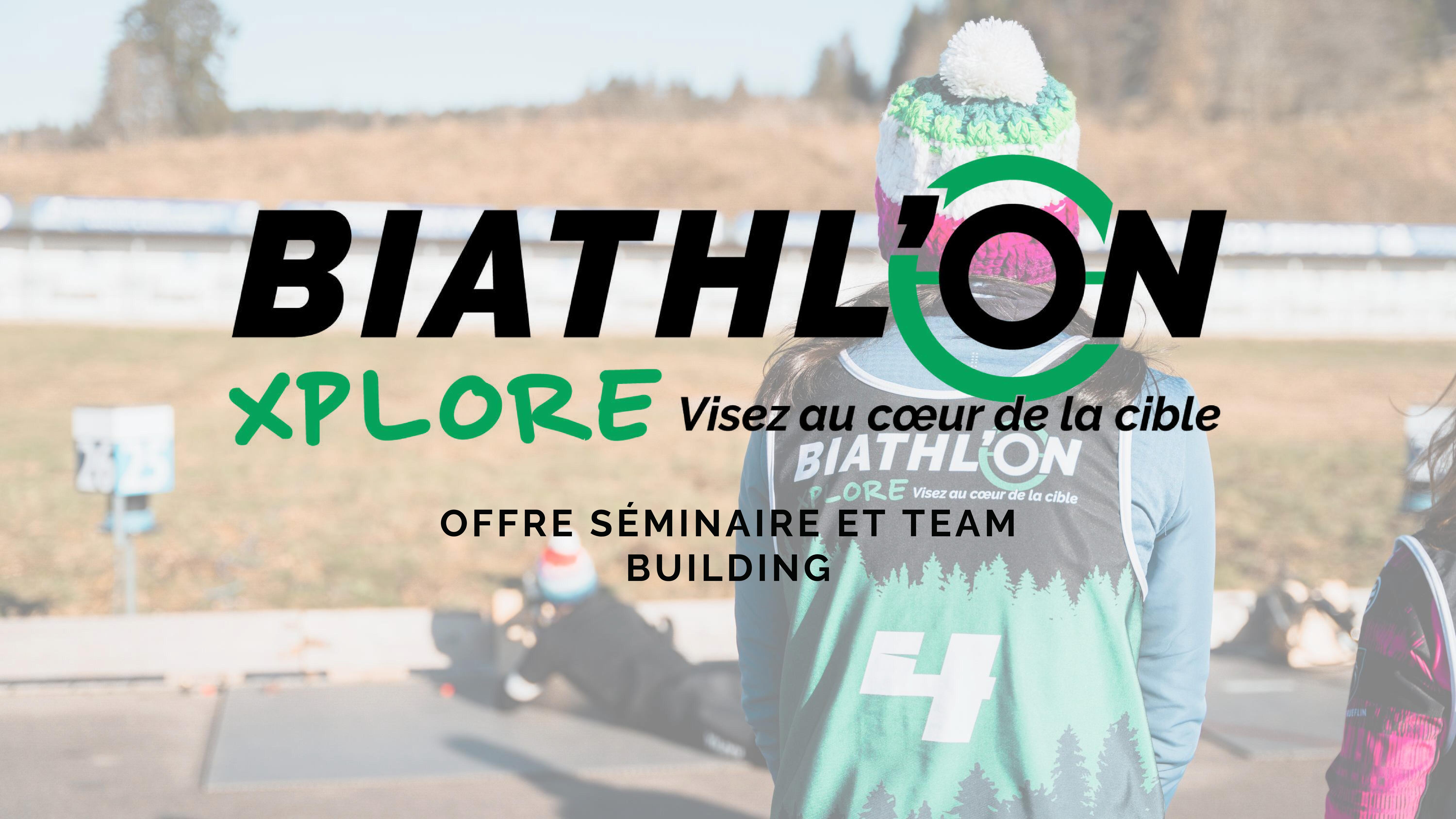 Biathl'ON Xplore plaquette pros 