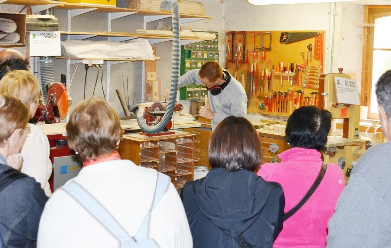 visite atelier-sauge-artisans-du-bois  Ⓒ  