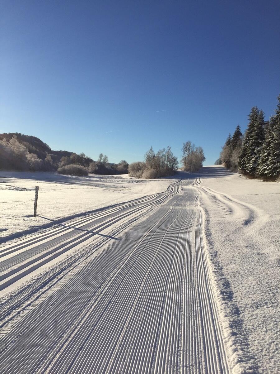 Les Crozets ski de fond   Ⓒ  