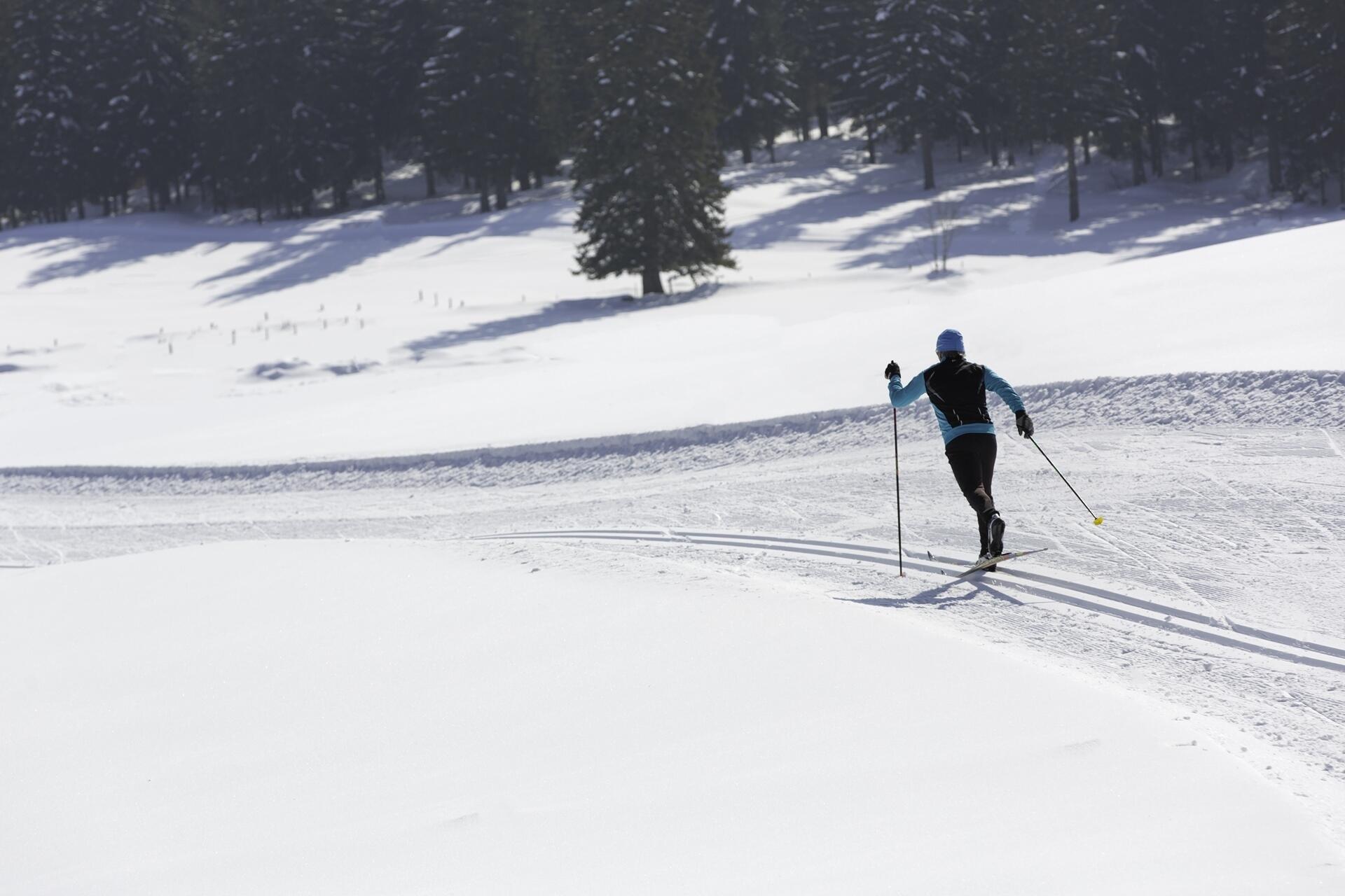 Ski de Fond dans les Montagnes du Jura  Ⓒ  Laurent Cheviet