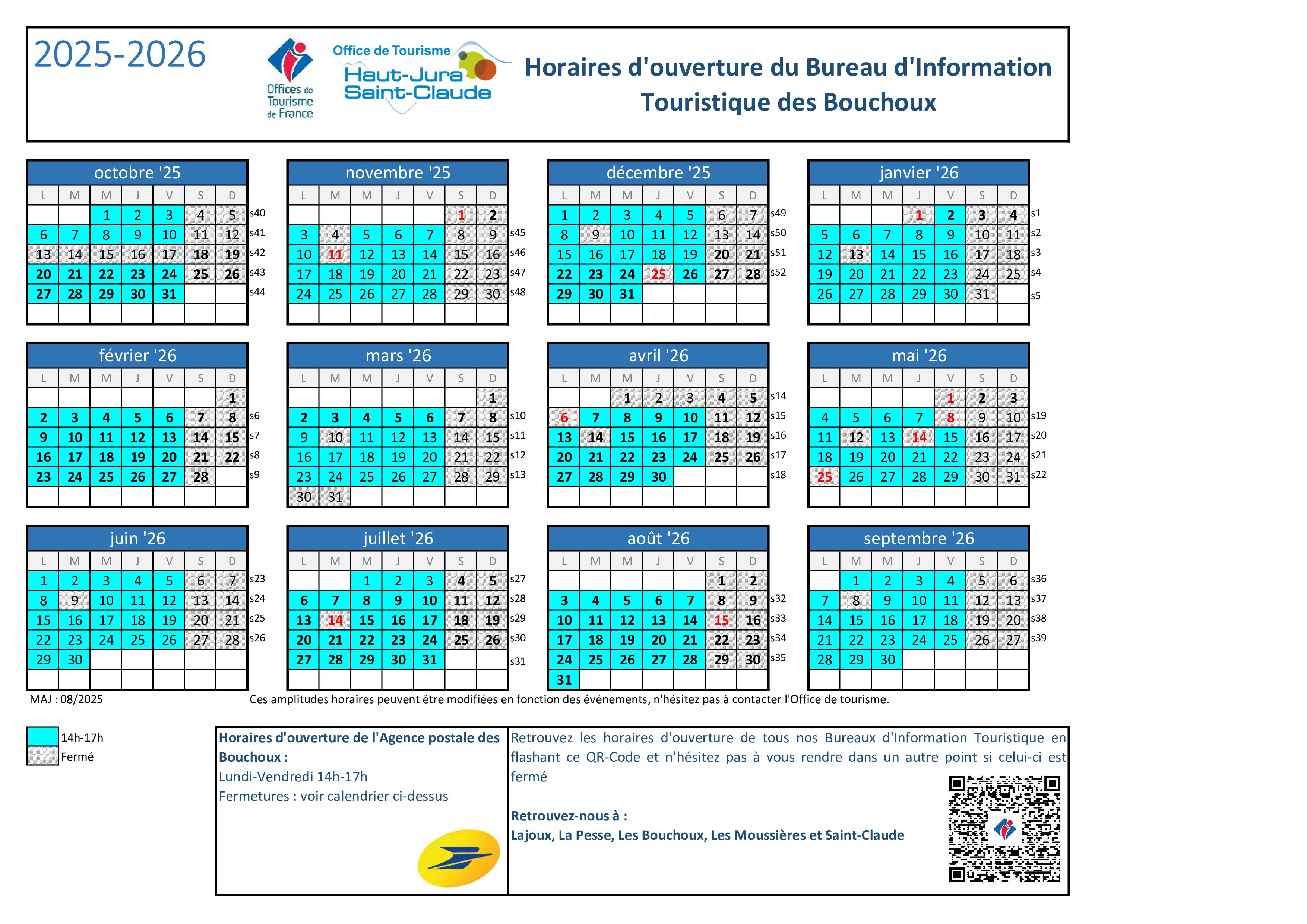 2025-2026_HORAIRES_BIT_LES-BOUCHOUX 