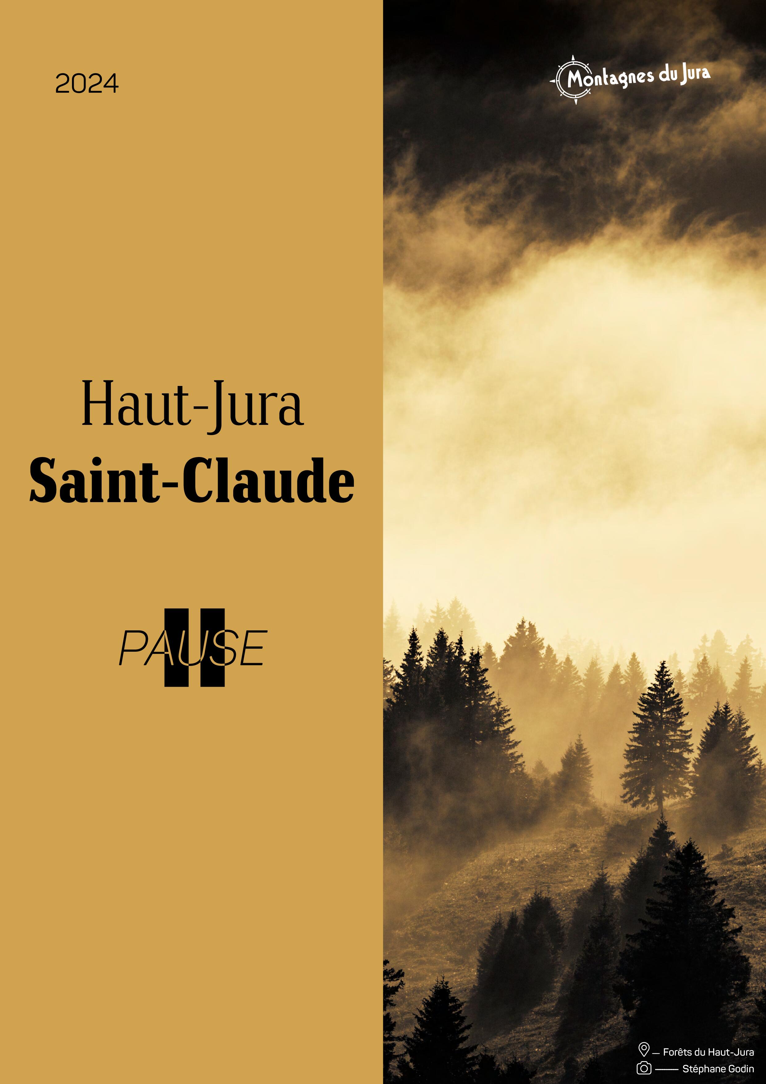 Magazine touristique 2024 Haut-Jura Saint-Claude 
