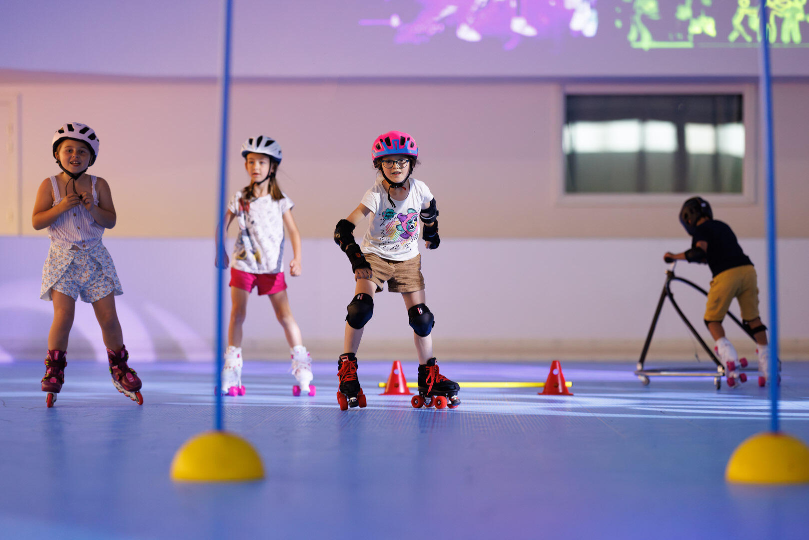 Piste de roller de l'Espace des Mondes Polaires Paul-Émile Victor   Ⓒ  Stéphane et Elisabeth Godin