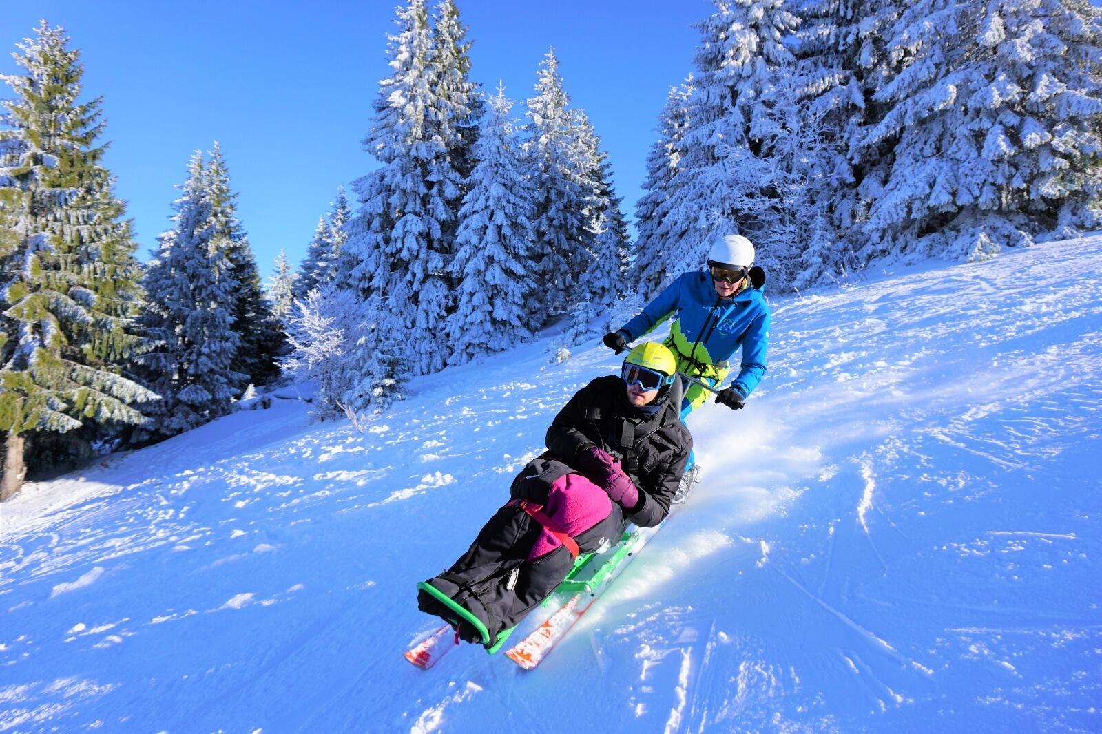 Tandem ski  Ⓒ  APACH