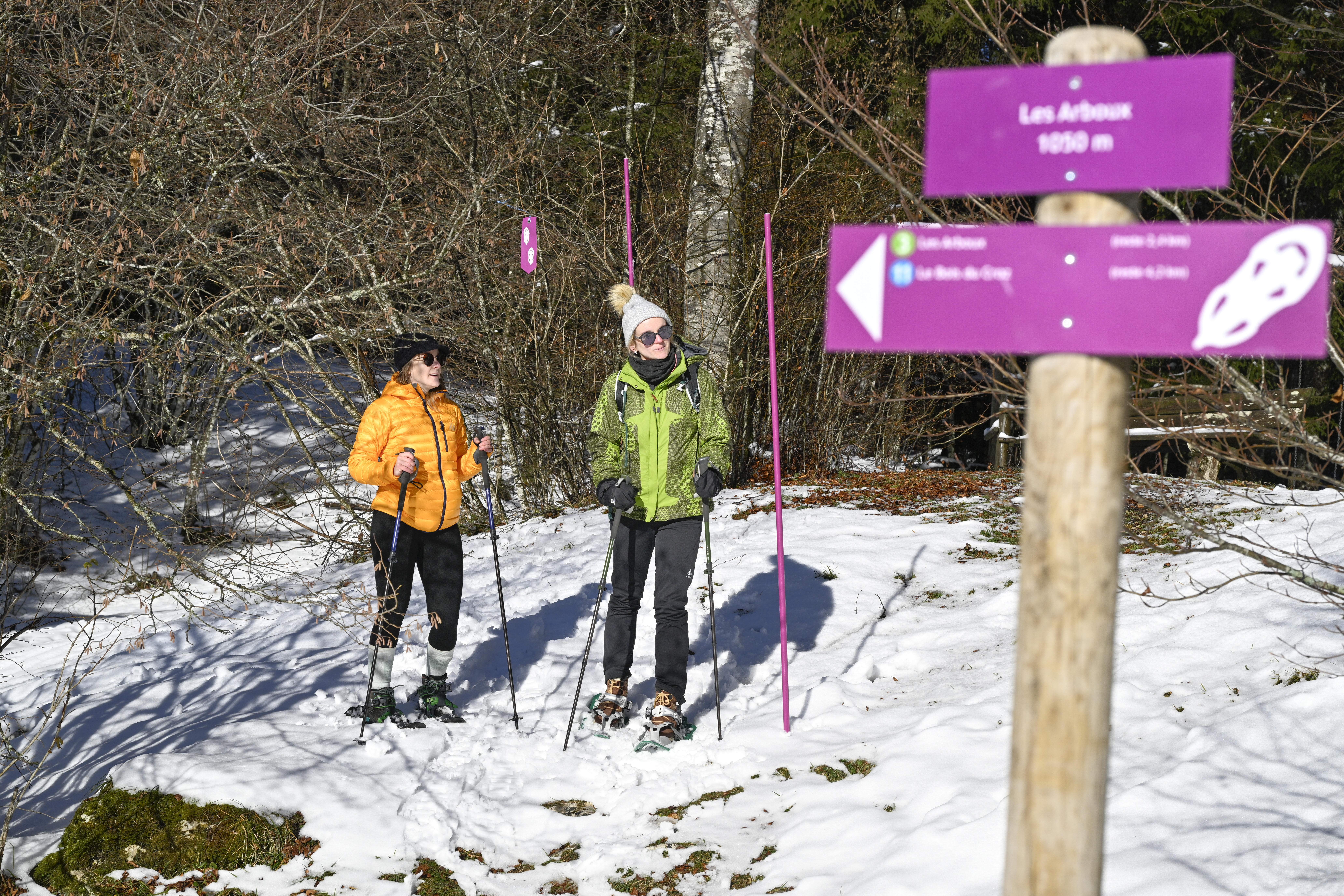 balisage raquettes  Ⓒ Laurent Cheviet (1) 