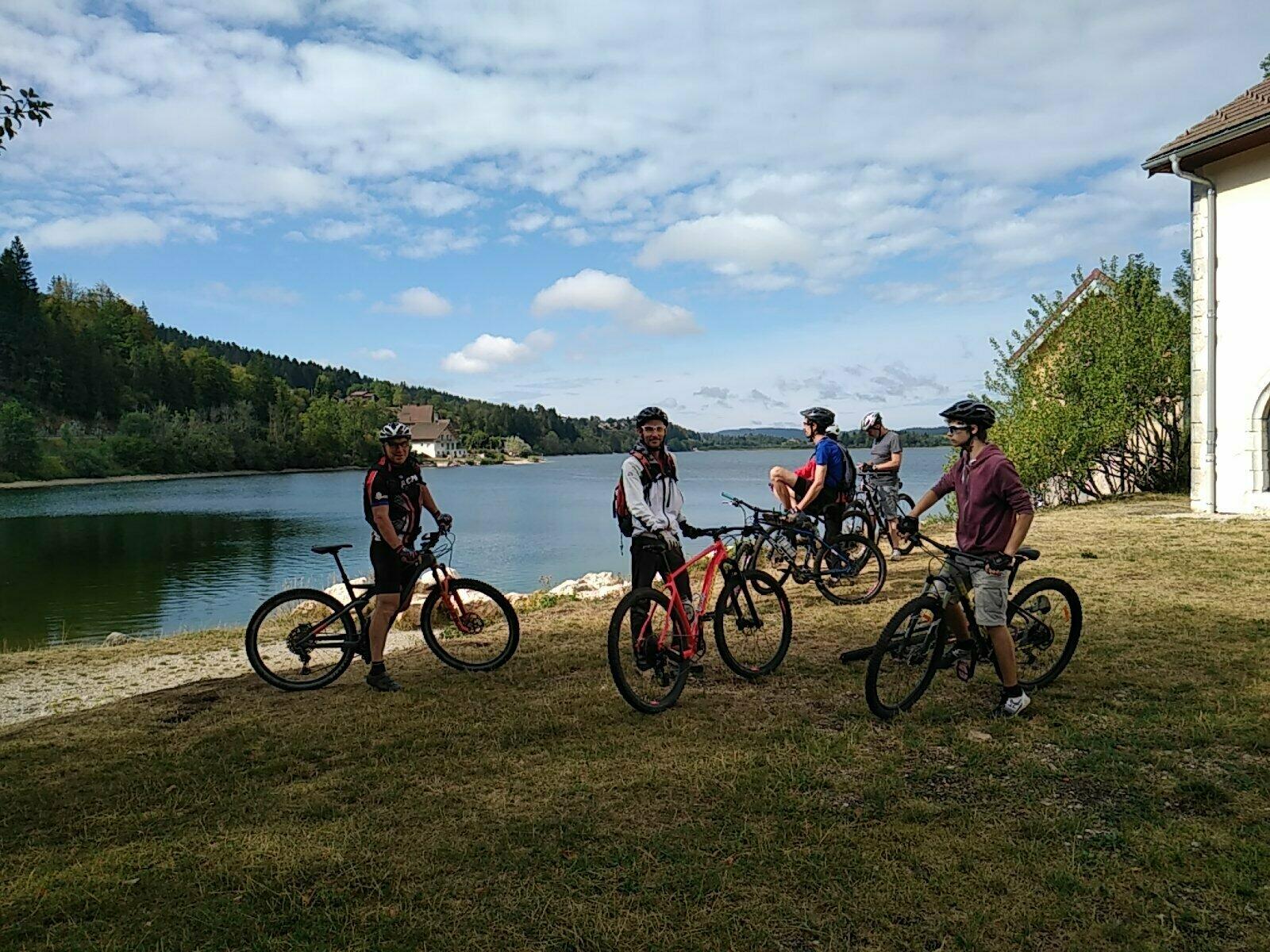 VTT Abbaye lac Août 22  Ⓒ  Olivier FAIVRE