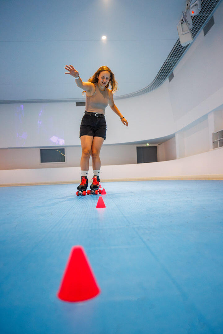 Piste de roller de l'Espace des Mondes Polaires Paul-Émile Victor   Ⓒ  Stéphane et Elisabeth Godin