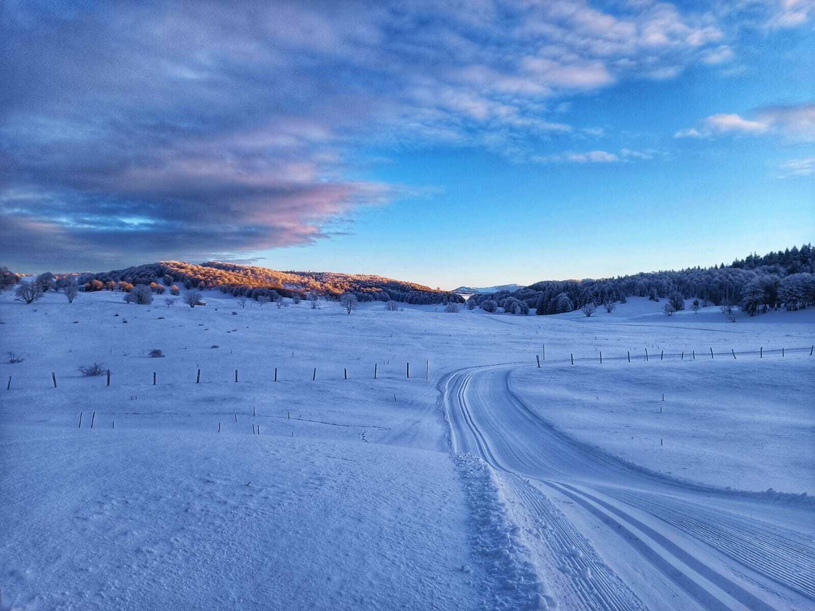 hiver plateau de retord nordique   Ⓒ  