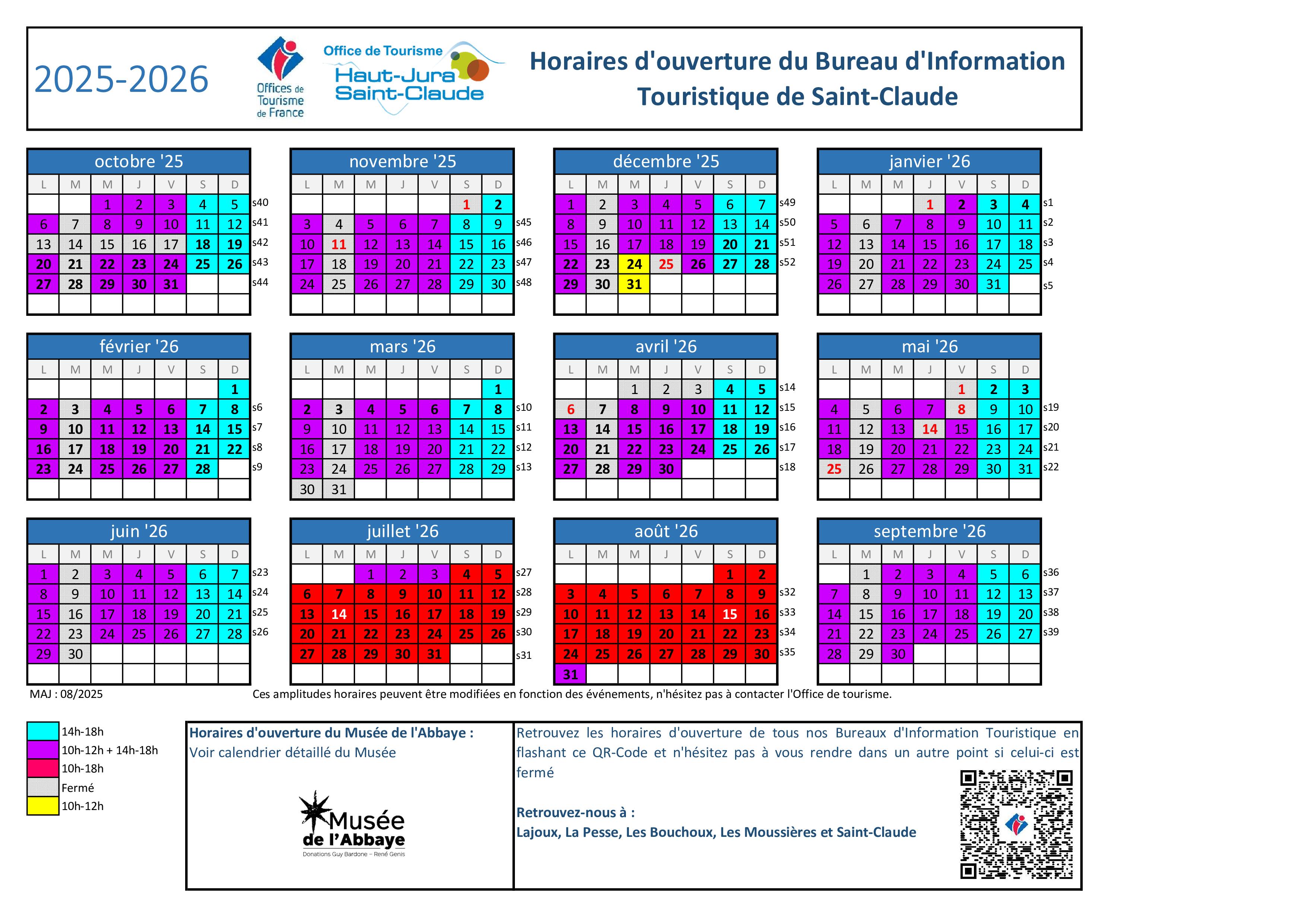 2025-2026_HORAIRES_BIT_SAINT-CLAUDE 