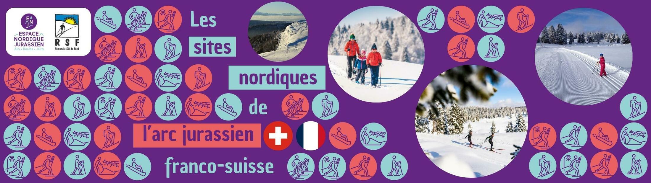 Les sites nordiques de l'arc jurassien franco-suisse