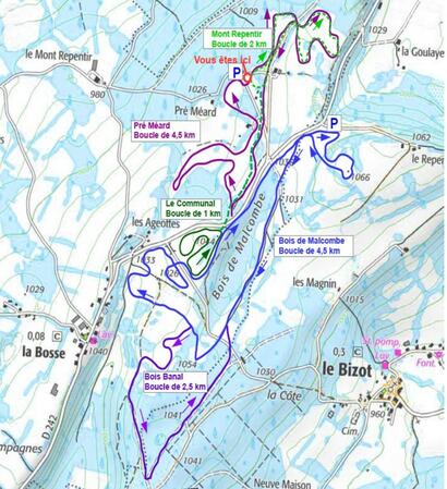 Secteur Plateau du Russey Secteur Plateau du Russey